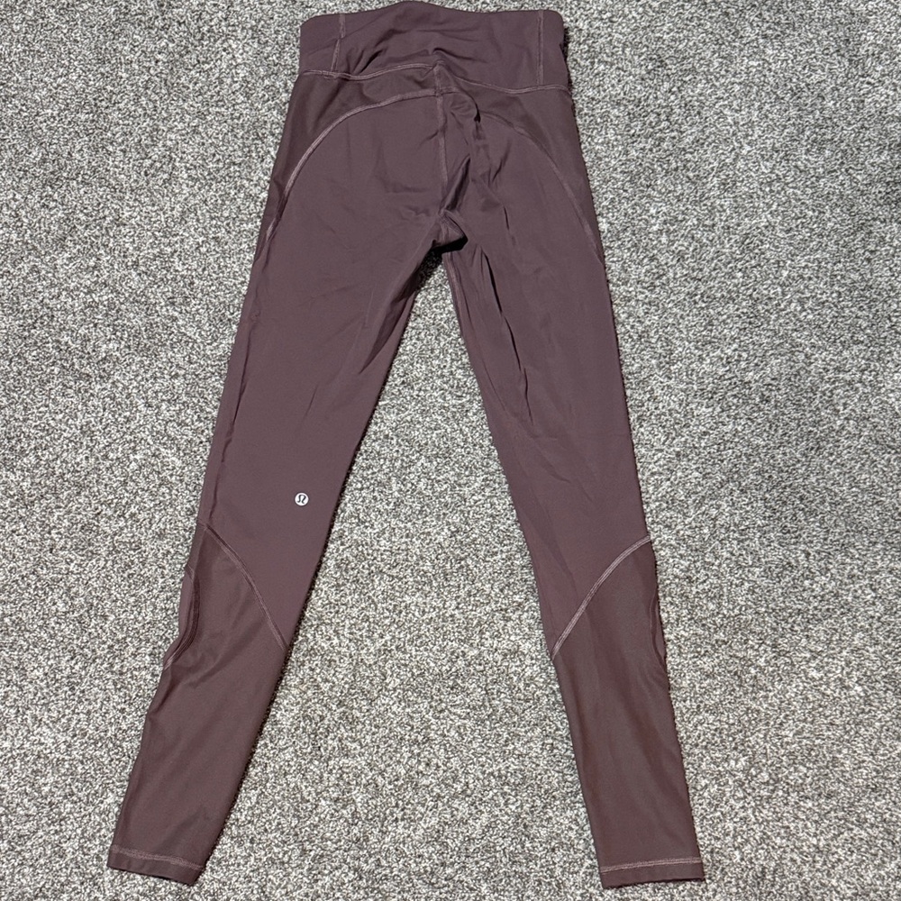 Lululemon Mauve Leggings Sz 4